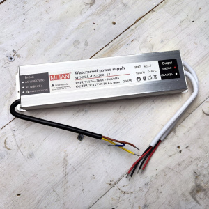 Блок питания 200W Mlian 12V 16,6.A  IP-67