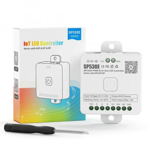 Для любой ленты BanlanX SP530E Контроллер 12A, 12-24V Мульти Wifi/BT
